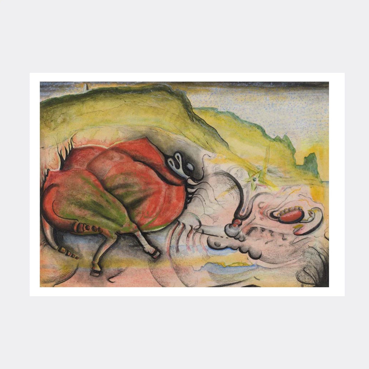 Arthur Lett Haines - Strand at Luz Postcard