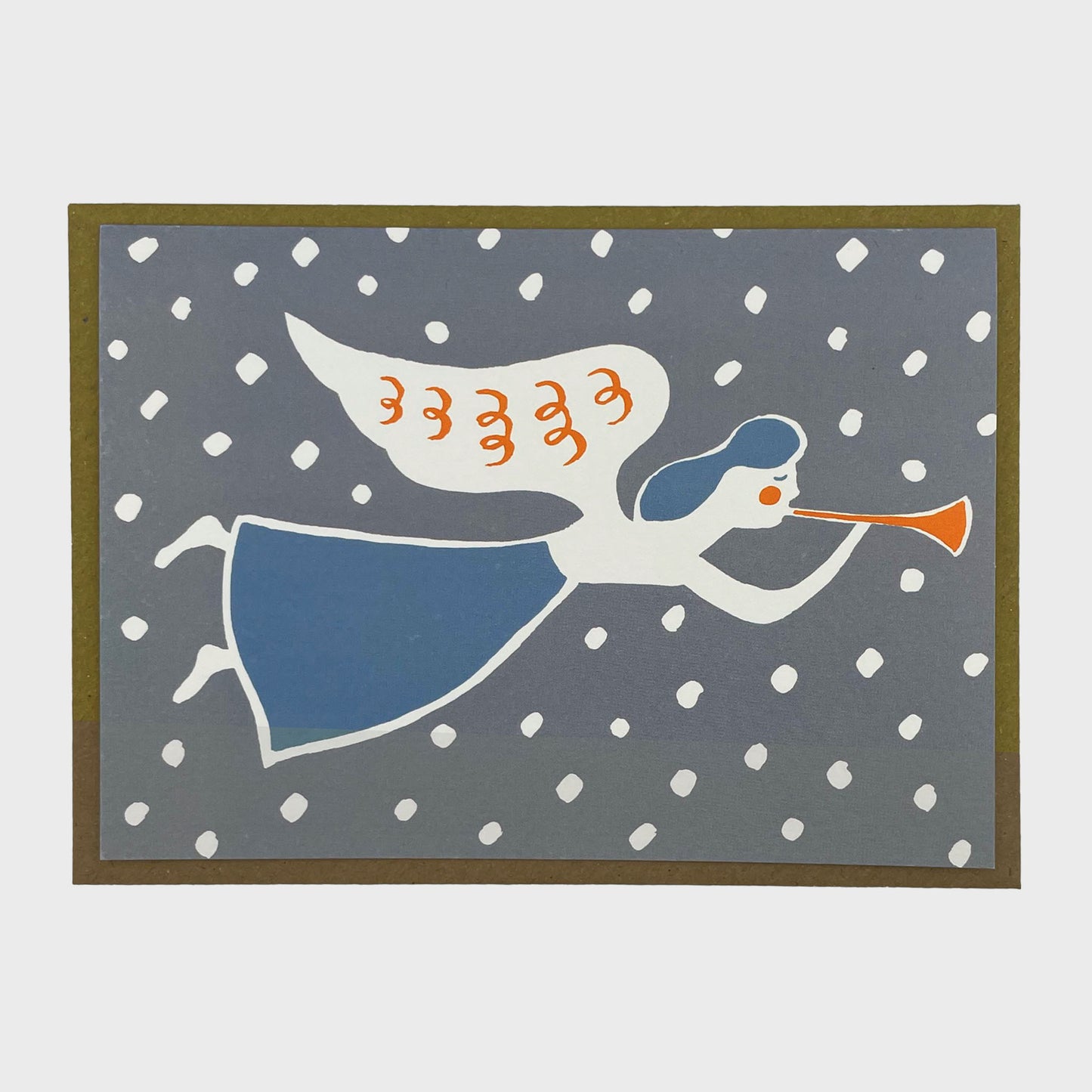 Festive Angel Christmas Card