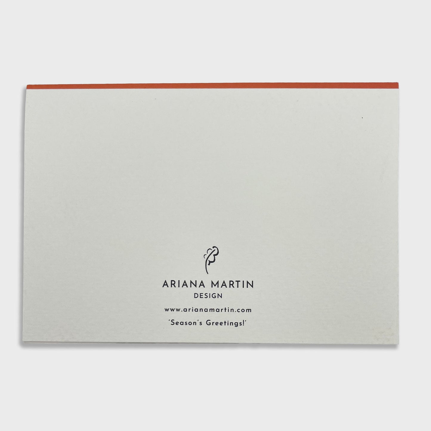 Season's Greetings Christmas Card