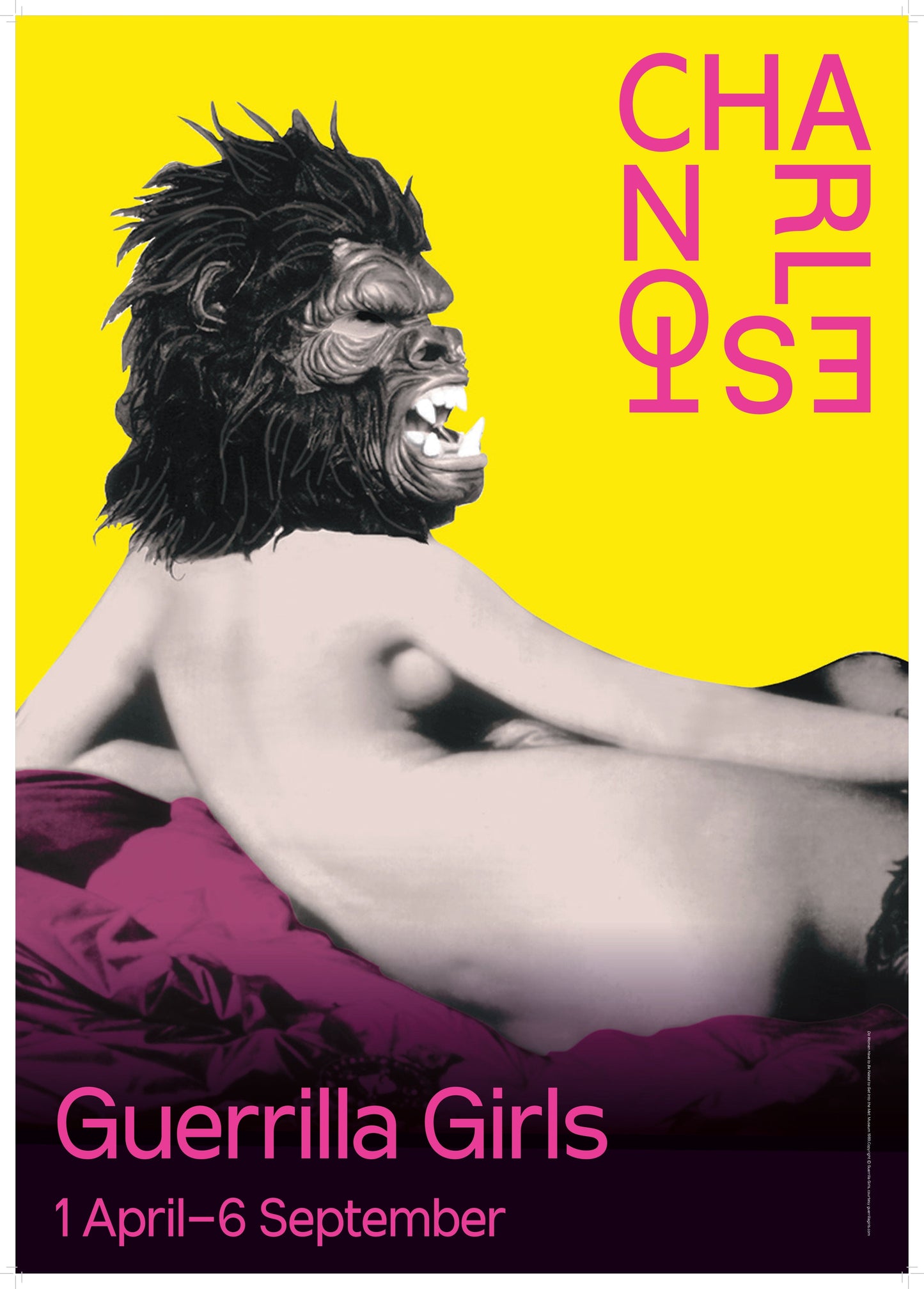 Guerilla Girls Exhibition Poster