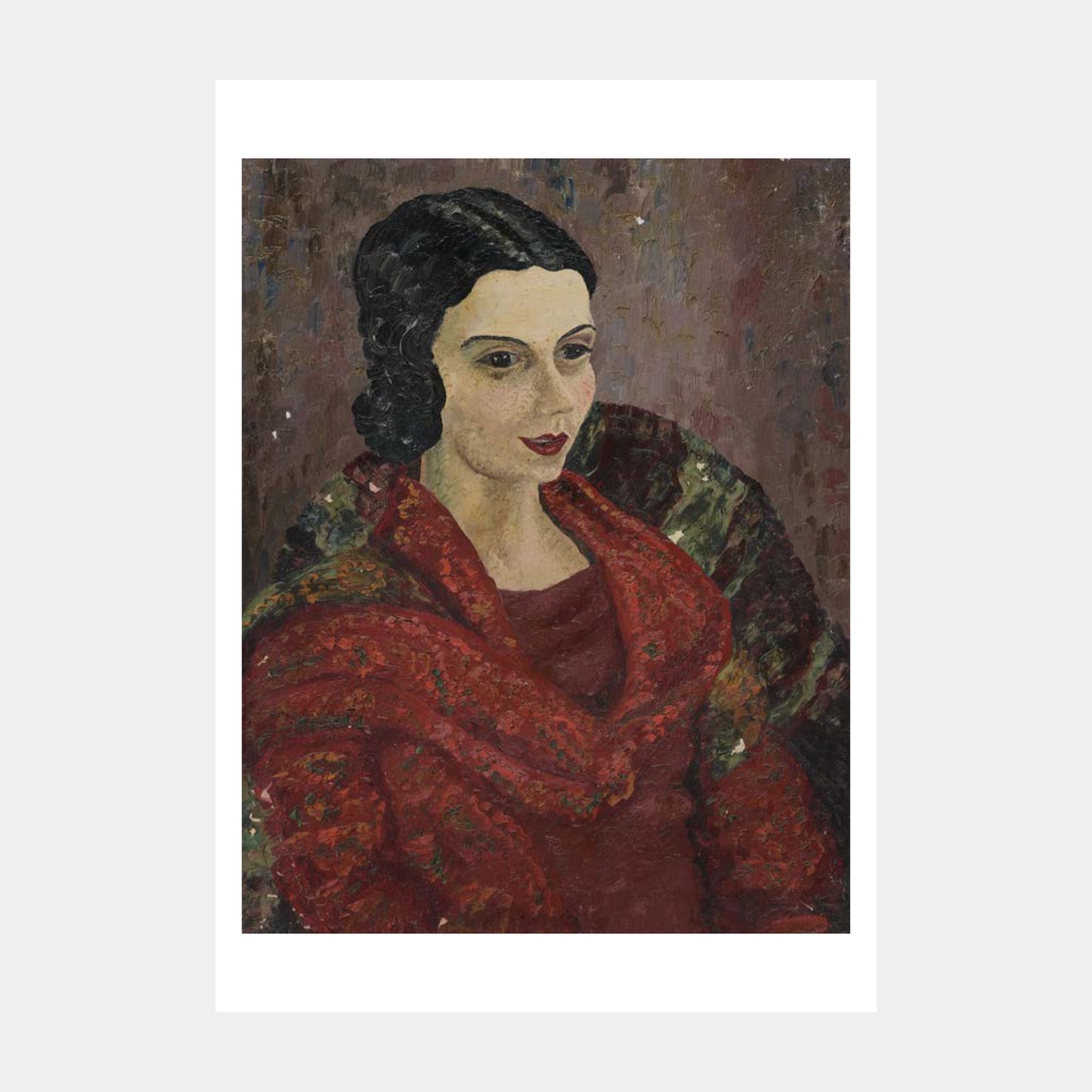Cedric Morris - Dora Morris Postcard