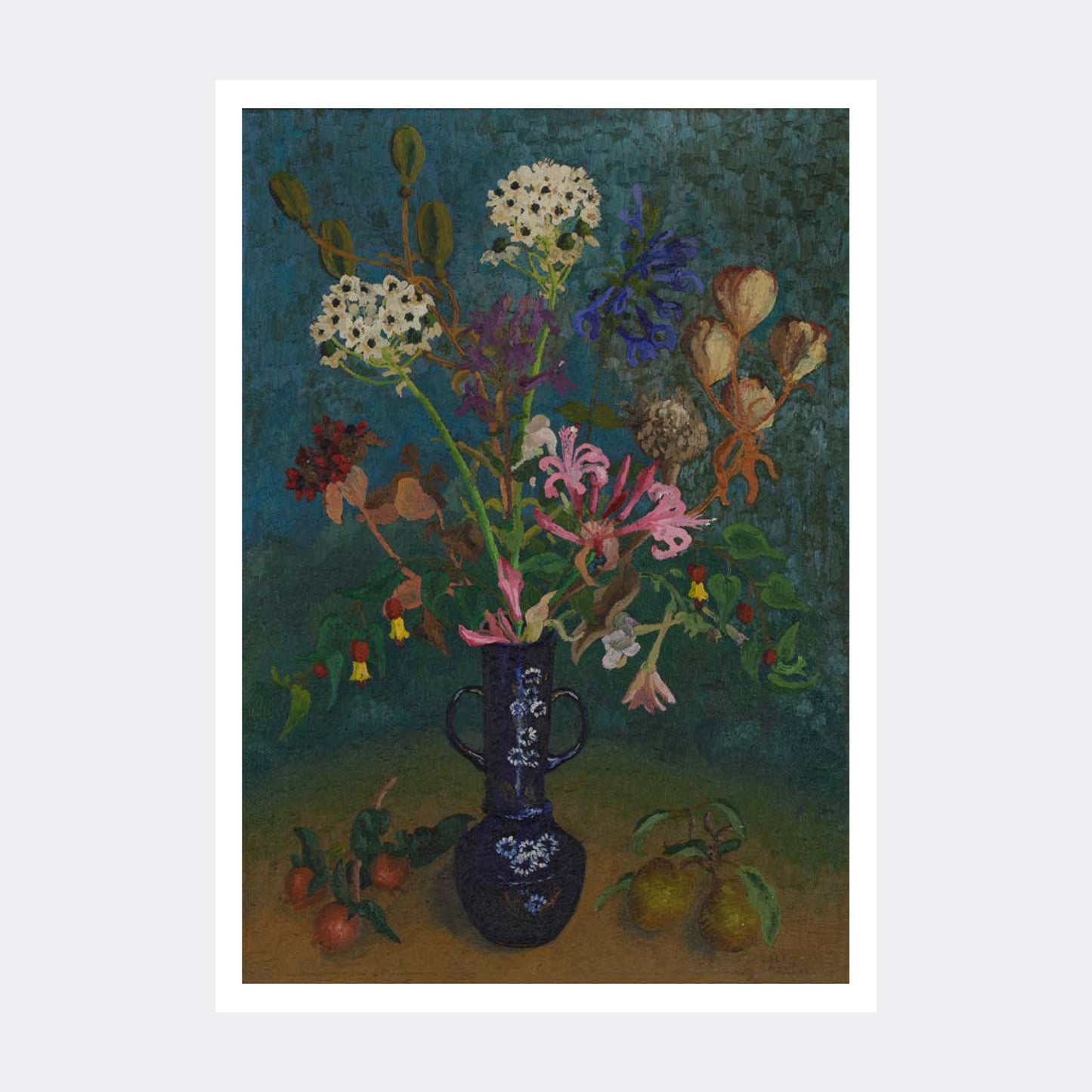 Cedric Morris - Winter Flowers Postcard