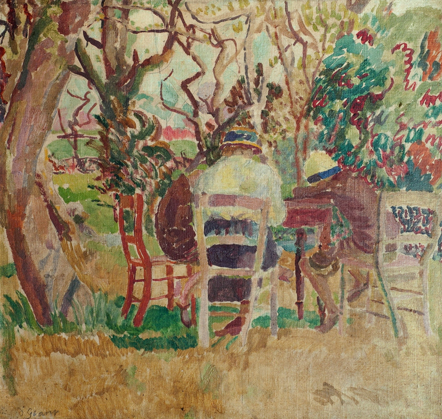 Lessons in the Orchard Postcard
