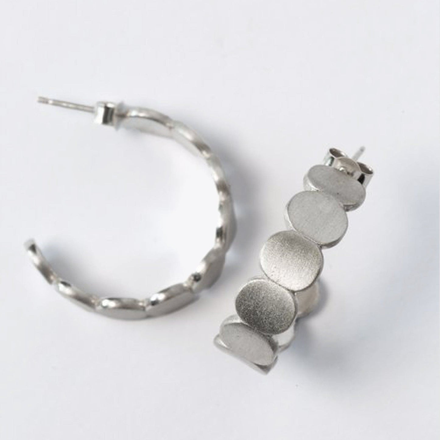 Bloomsbury Circles Hoop Earrings by Melanie Ostler