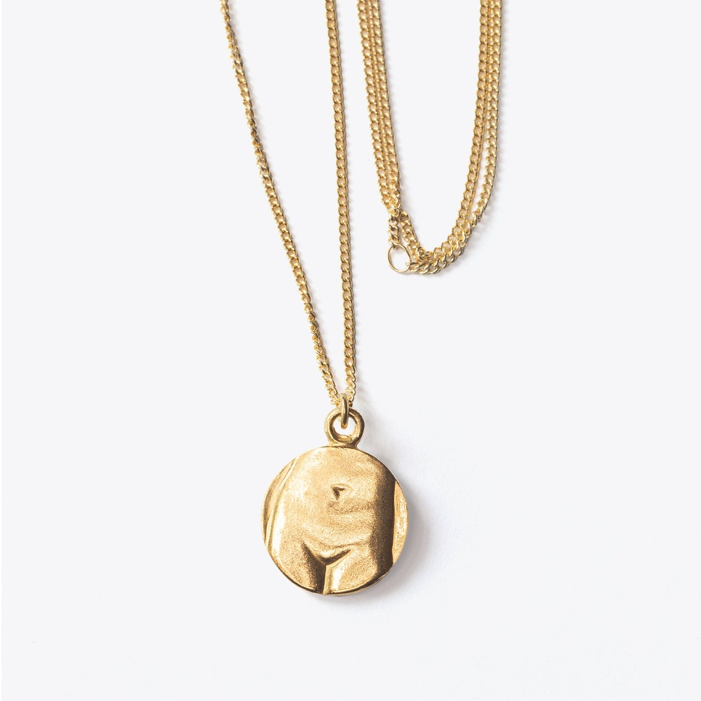 Gold Charleston Venus Pendant by Melanie Ostler