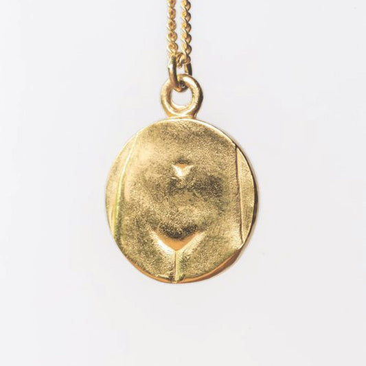 Gold Charleston Venus Pendant by Melanie Ostler