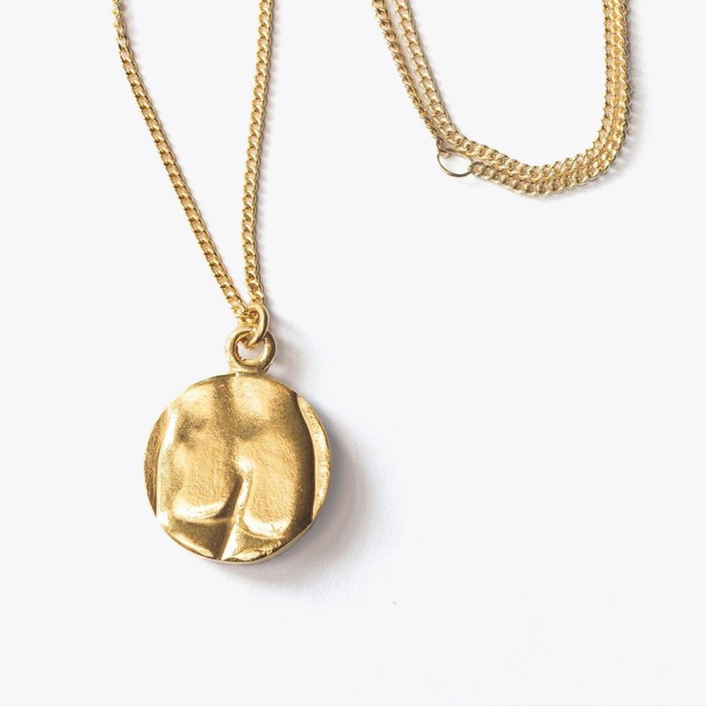 Gold Charleston Venus Pendant by Melanie Ostler