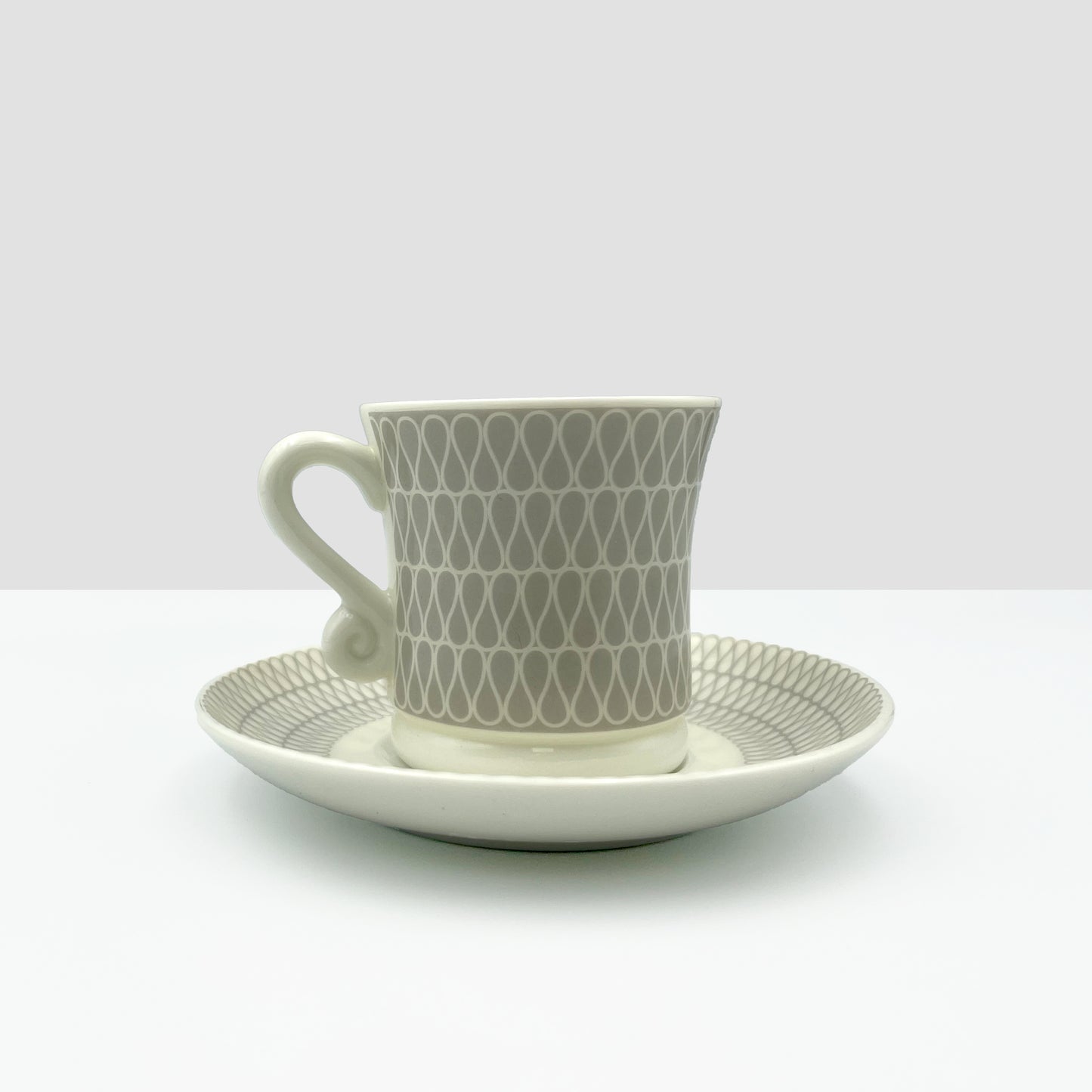 Set of 4 Espresso Mugs - Grey