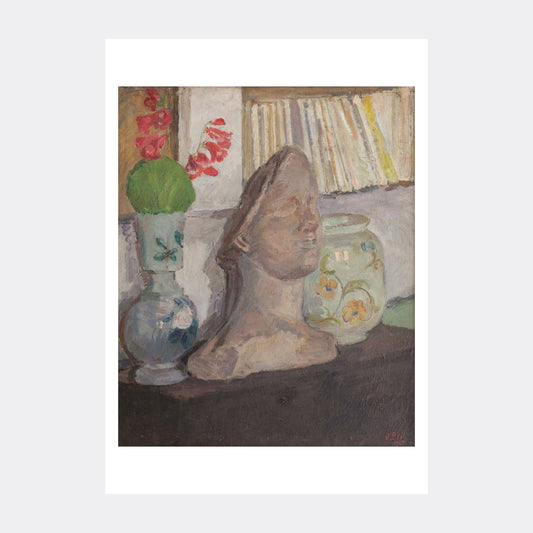 Plaster Head Postcard