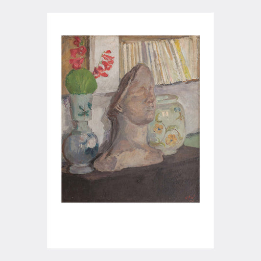Still Life with a Plaster Head Print