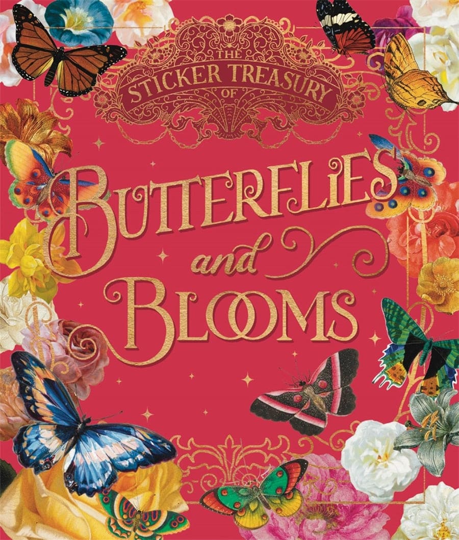 The Sticker Treasury of Blooms & Butterflies