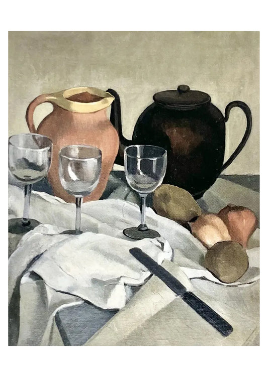 Still Life with Teapot postcard