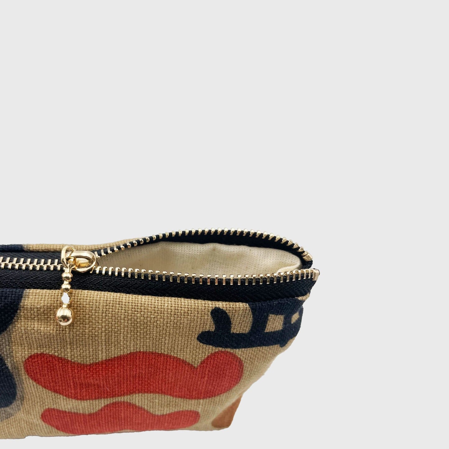 Charleston Zip Purse - Clouds