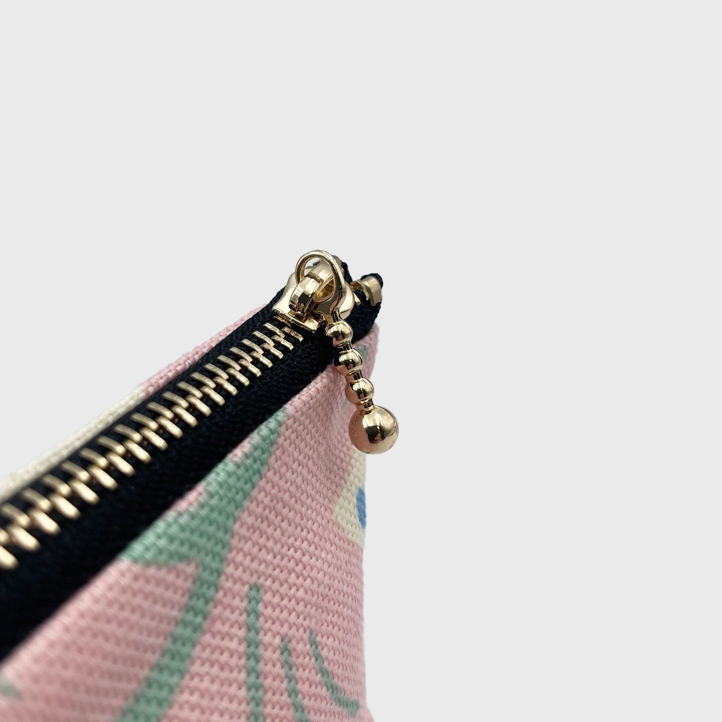 Charleston Zip Purse - Pink Grapes