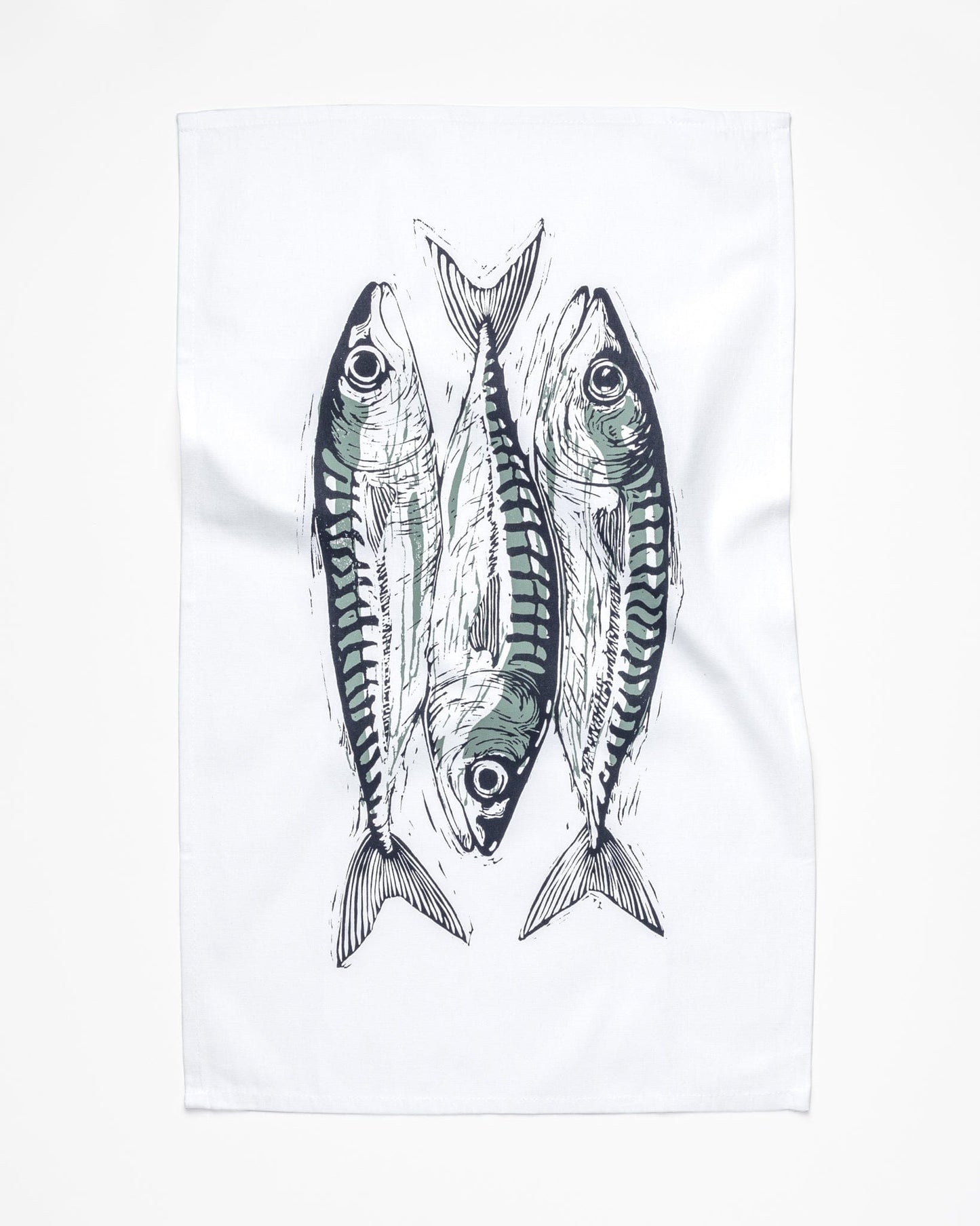 Mackerel Tea Towel