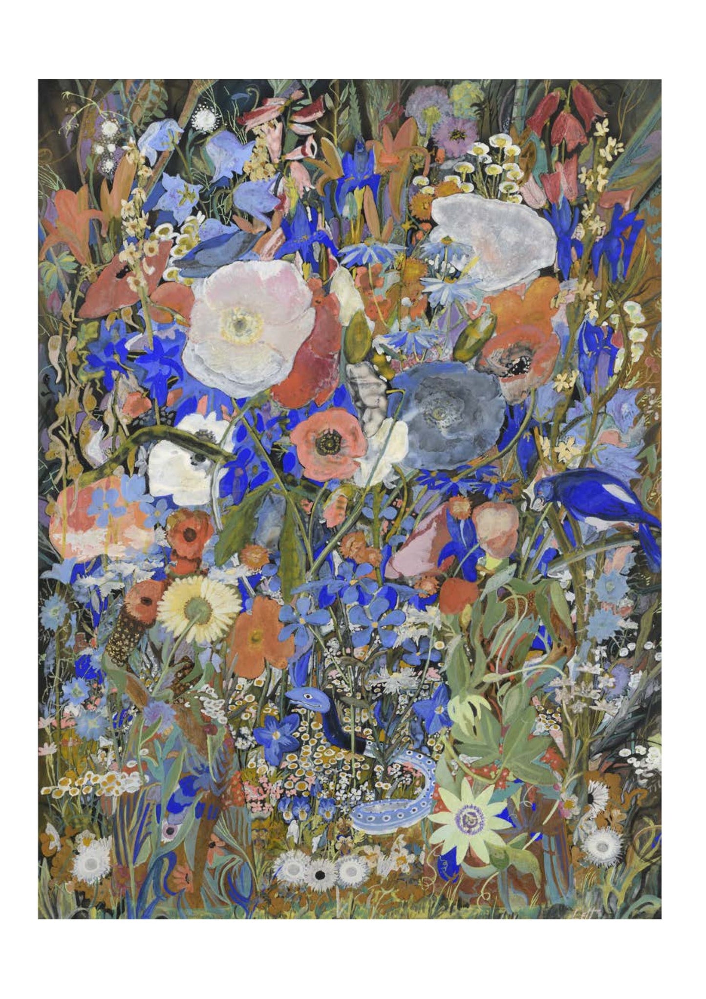 Arthur Lett Haines -  Jeunes Filles aux Fleurs Print