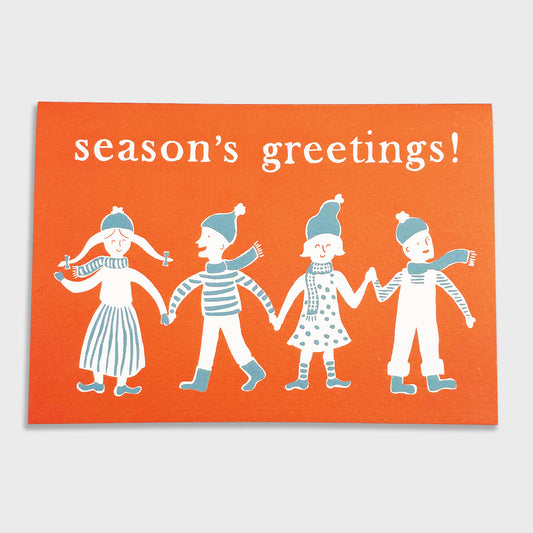 Season's Greetings Christmas Card