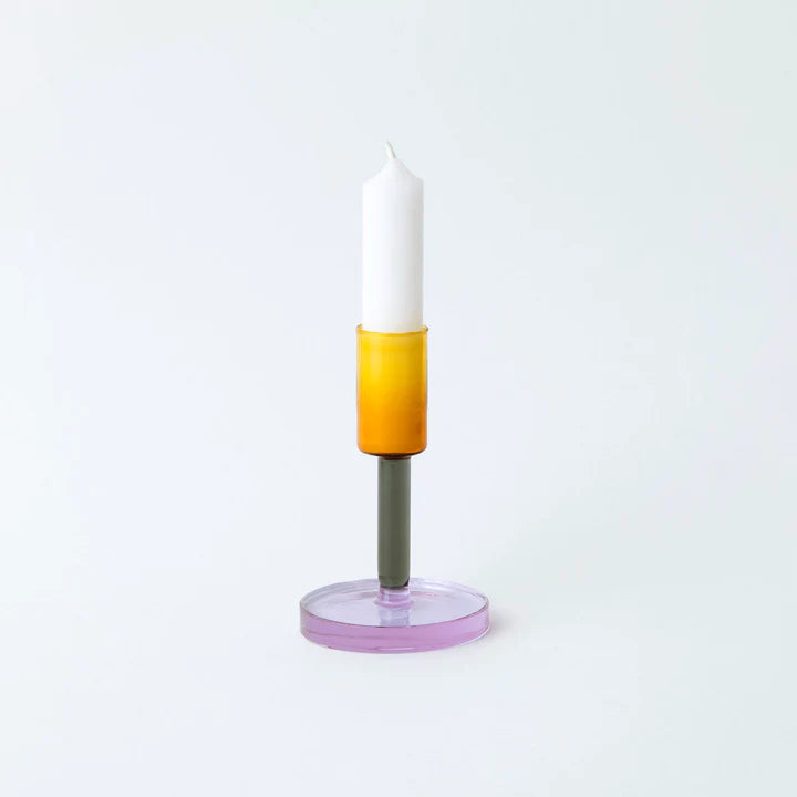 Glass Candlestick