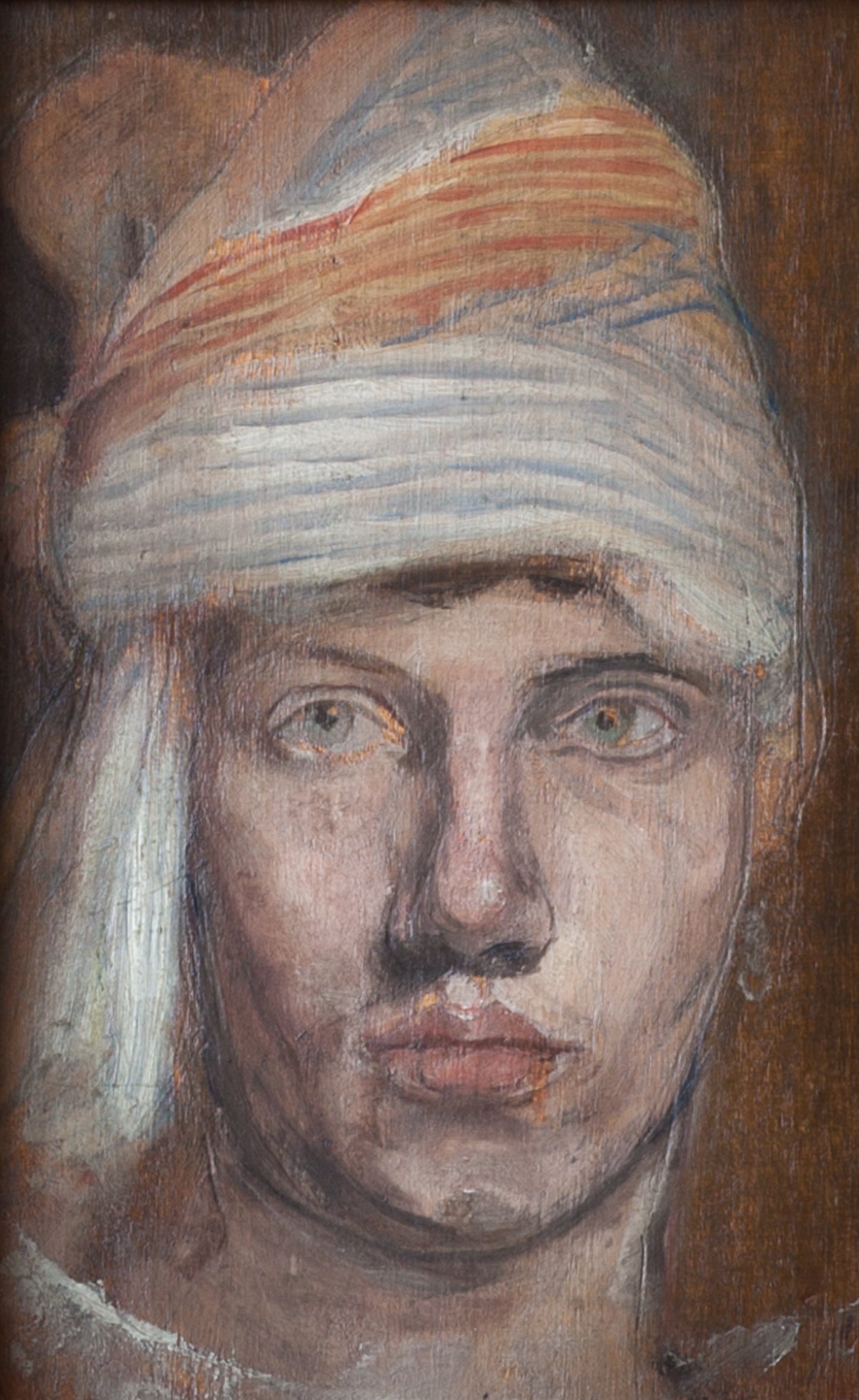 Self Portrait in a Turban Postcard
