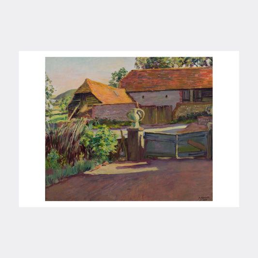 The Barns Postcard