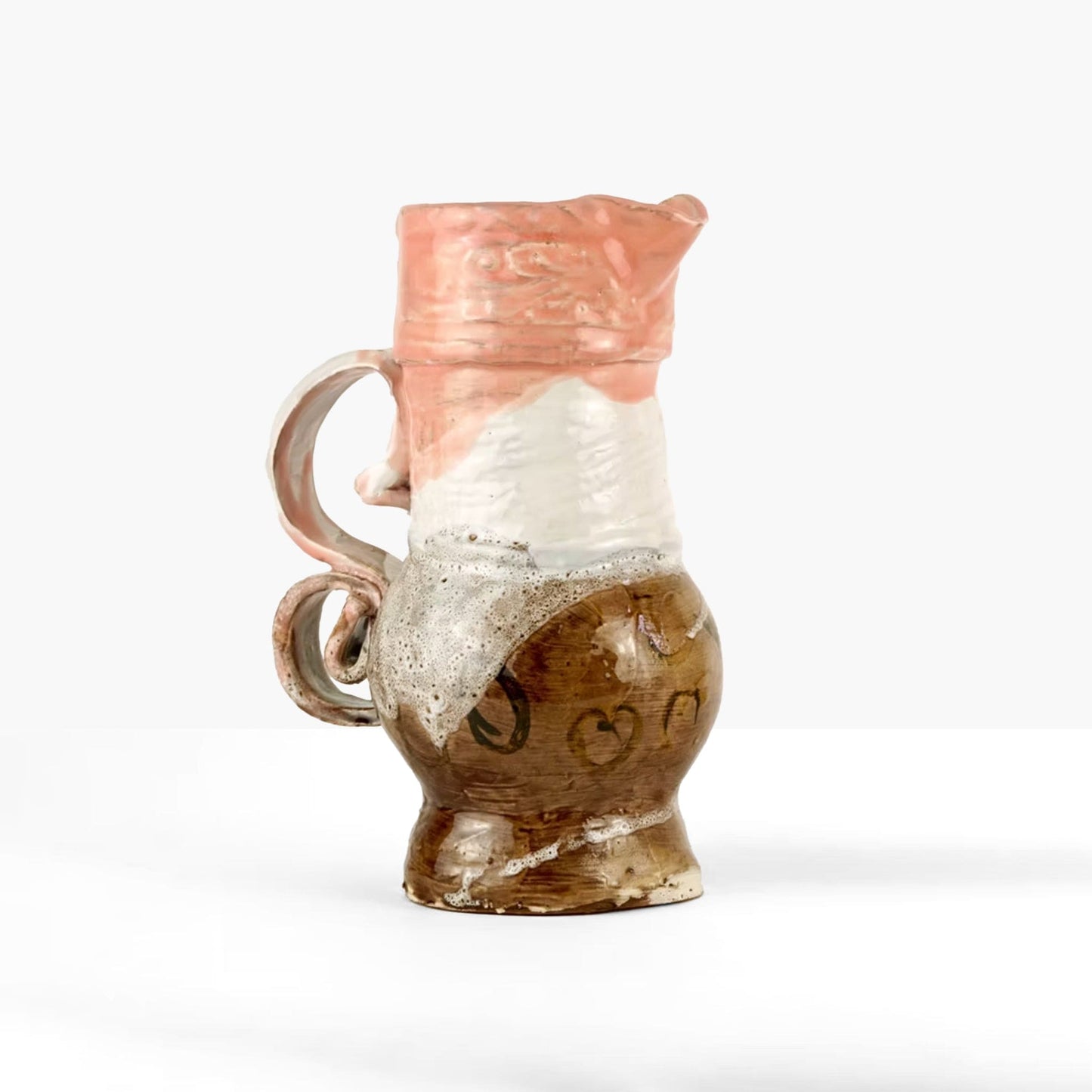 Fran Fell - Pink Brown Jug
