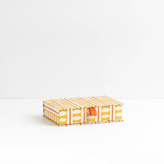 Postcard Box in Stripe