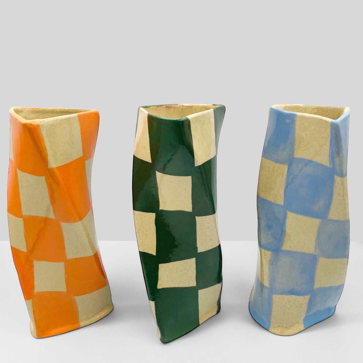 Twist Vase - Blue