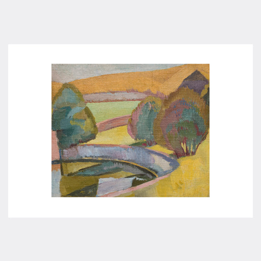 The Pond at Charleston Print
