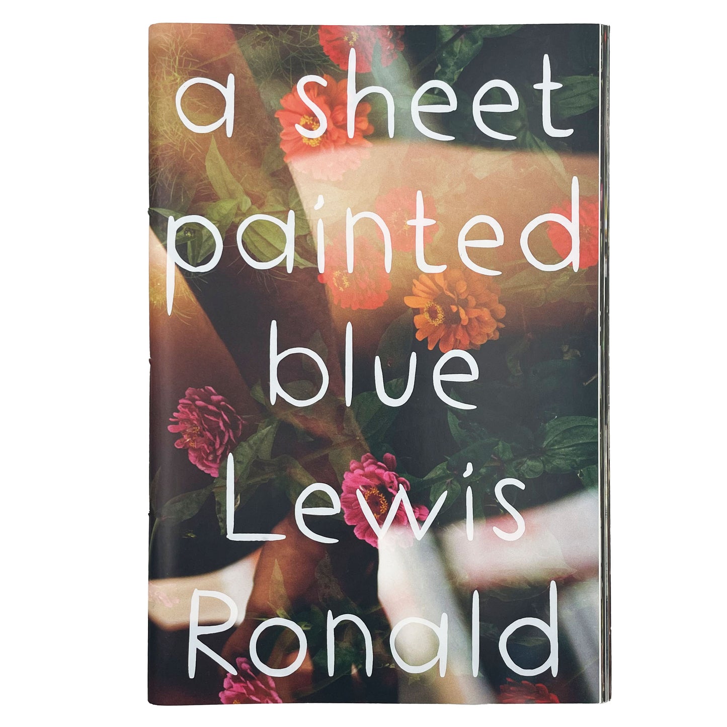 A Sheet Painted Blue Lewis Ronald