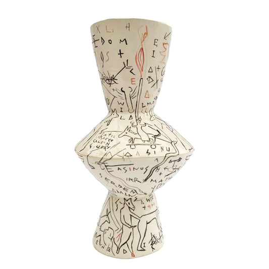 Amata Benedict - Sgraffiti Vase
