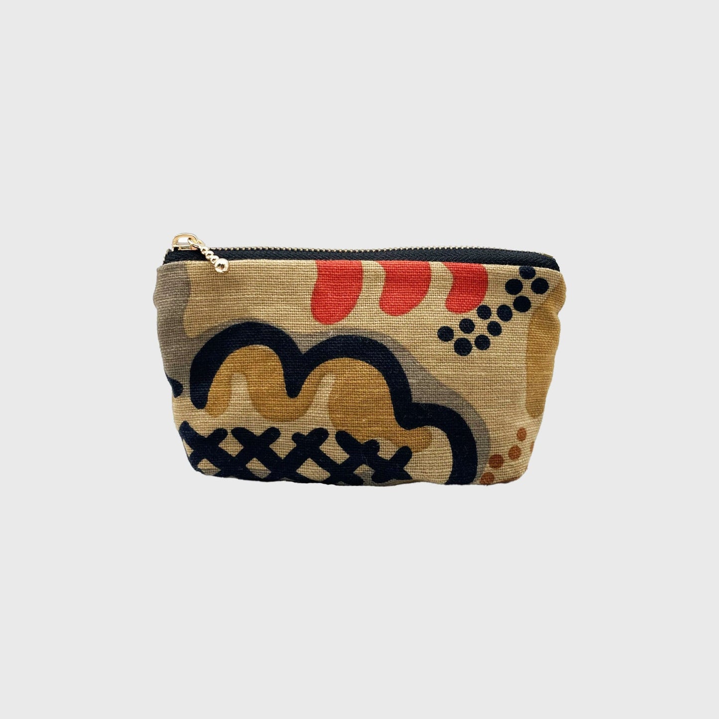 Charleston Zip Purse - Clouds